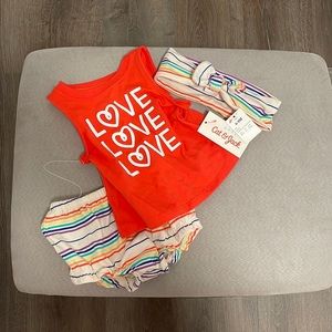 Cat&Jack babygirl’s outfit